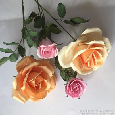 紙藝馨香 山東夏津鴻方工藝品，定制玫瑰紙花與香薰的藝術交融